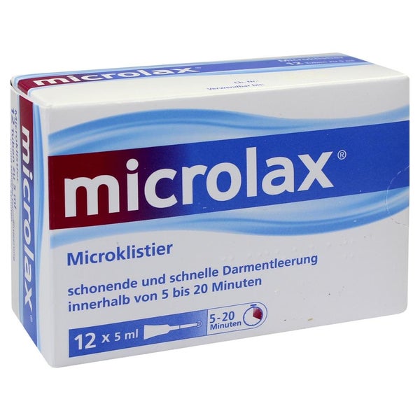 Microlax Rektallösung Klistiere - Reimport 12 St