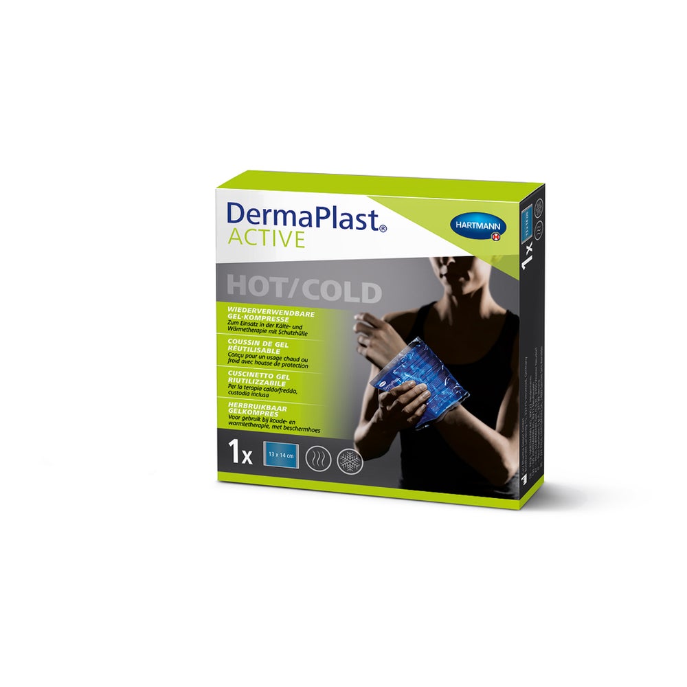 DermaPlast Active Hot/Cold Pack klein 13x14cm 1 St
