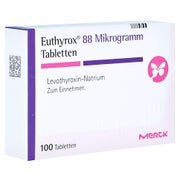 Euthyrox 88 Mikrogramm Tabletten 100 St