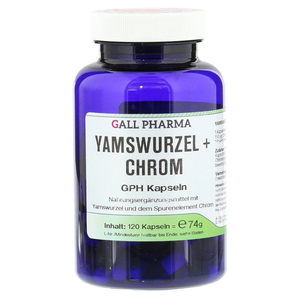 Yamswurzel+chrom GPH Kapseln 120 St