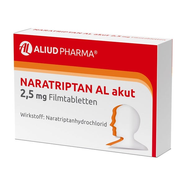NARATRIPTAN AL akut 2,5 mg Filmtabletten 2 St