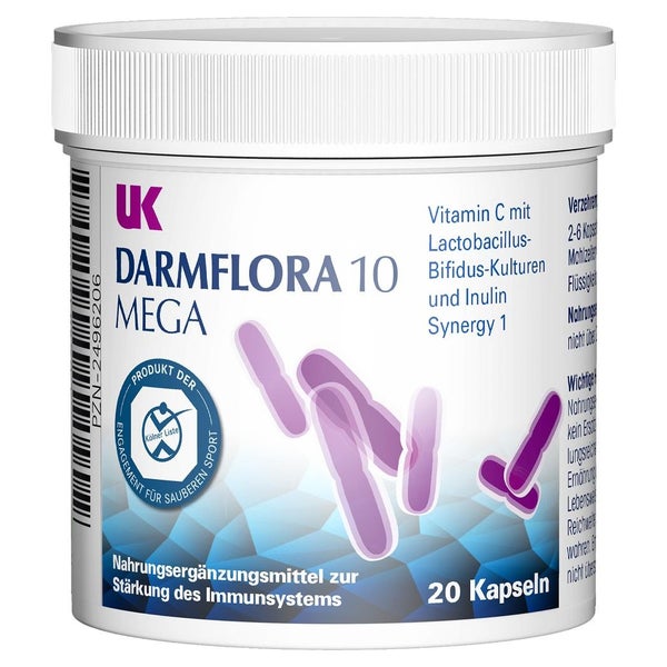 UK Darmflora 10 Mega Kapseln 20 St