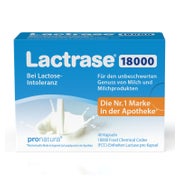 Produktabbildung: Lactrase 18,000 FCC Laktase Kapseln 40 St