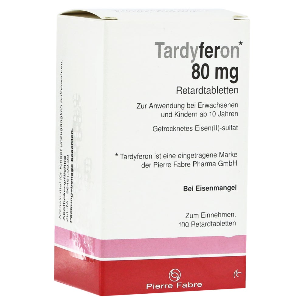 Tardyferon Depot-eisen(ii)-sulfat 80 mg - Reimport 100 St