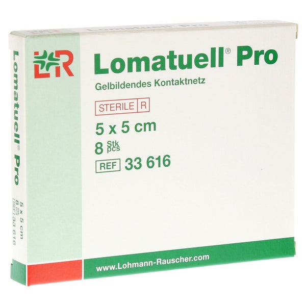 Lohmann Rauscher Lomatuell Pro steril 8 Stk - 5 x 5 cm 8 St