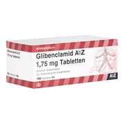 Glibenclamid AbZ 1,75 mg Tabletten 180 St