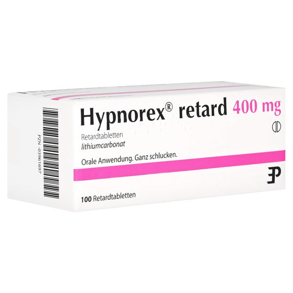 Hypnorex Retard 400 mg Retardtabletten 100 St