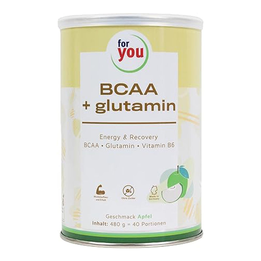 for you BCAA + Glutamin Energy & Recovery Apfel 480 g