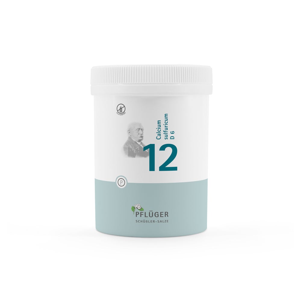 Biochemie Pflüger Schüßler-Salz Nr. 12 Calcium sulfuricum D6 1000 St