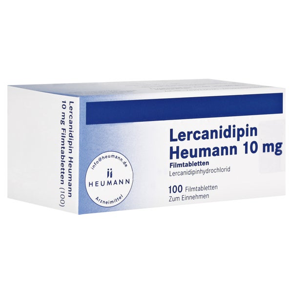 LERCANIDIPIN Heumann 10 mg Filmtabletten 100 St