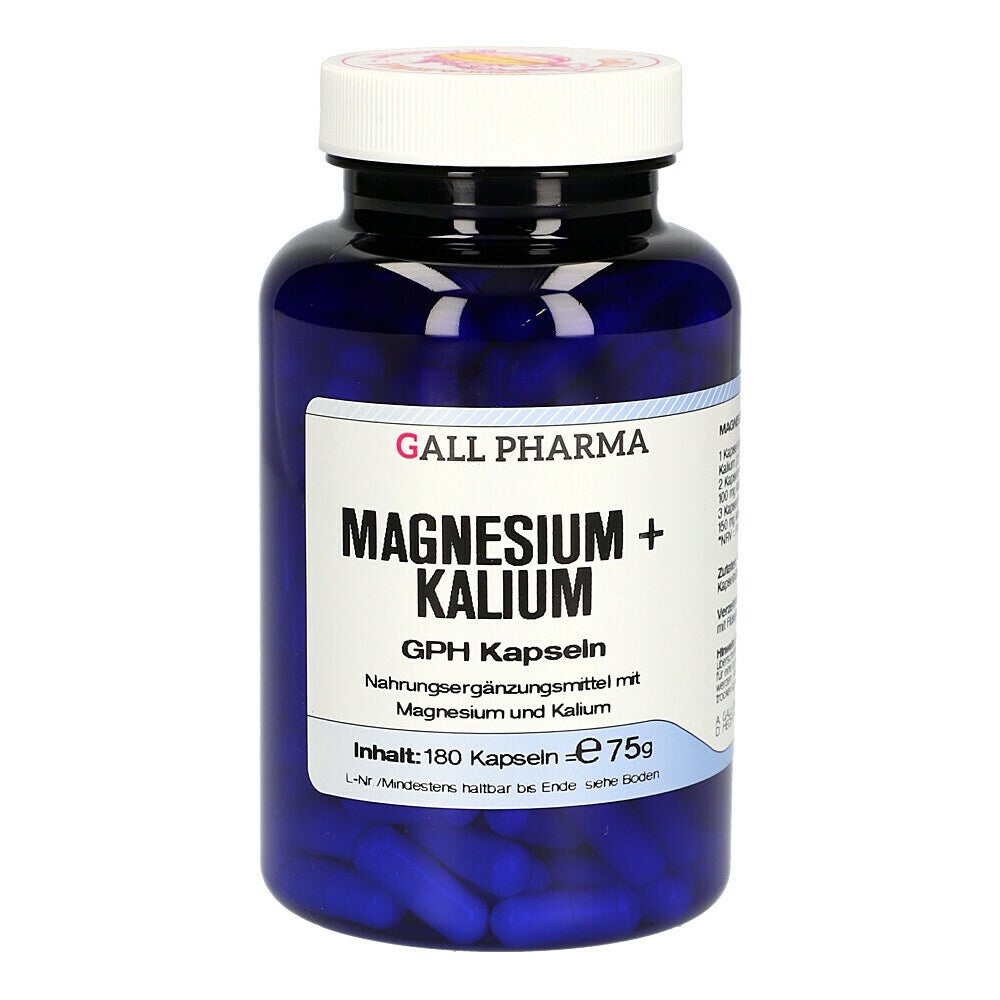 Magnesium+kalium GPH Kapseln 180 St