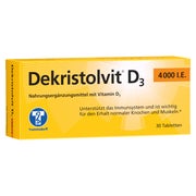 Dekristolvit D3 4.000 I.E. 30 St