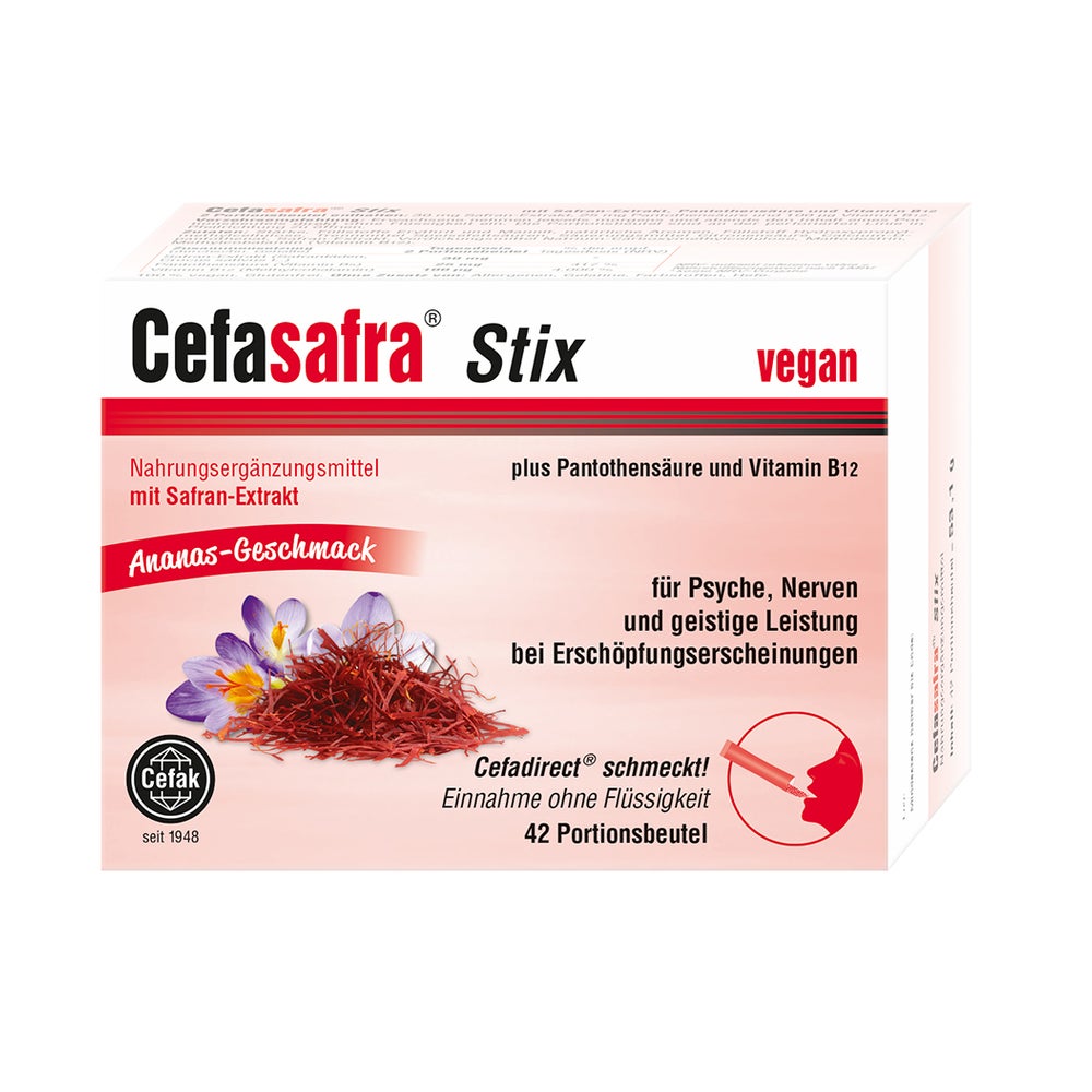 Cefasafra Stix Granulat 42 St
