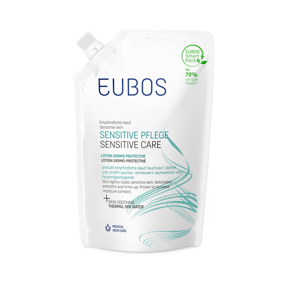 EUBOS Sensitive Pflege Lotion Dermo Protective, Nachfüllbeutel 400 ml