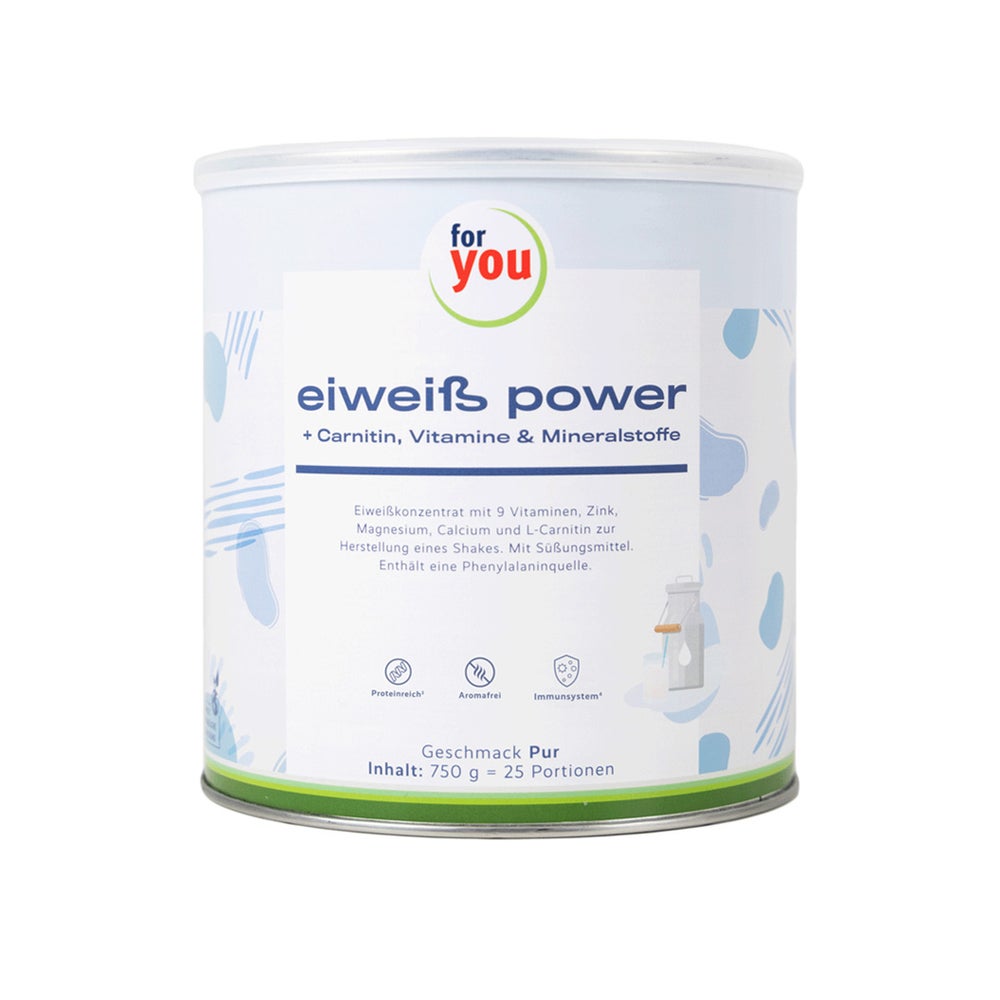for you eHealth Eiweiß Power Pur 750 g