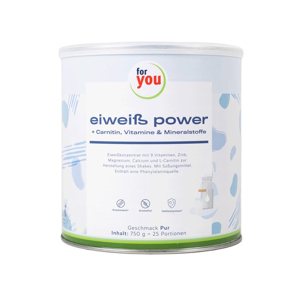 for you eHealth Eiweiß Power Pur 750 g