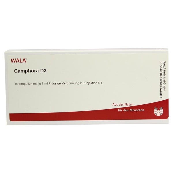 Camphora D 3 Ampullen 10X1 ml
