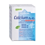GESUNDFORM D3 + K2 Calcium 120 St