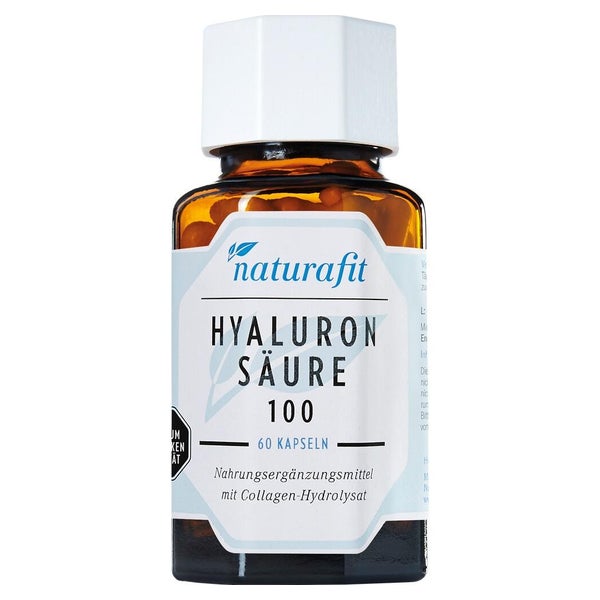 Naturafit Hyaluronsäure 100 Kollagenhydr 60 St