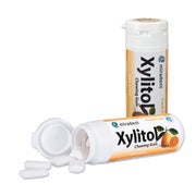 Produktabbildung: miradent Xylitol Kaugmmis Frucht 30 St
