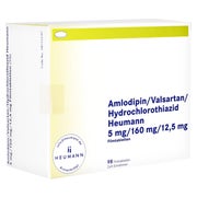 AMLODIPIN/Valsartan/HCT Heumann 5/160/12,5mg FTA 98 St