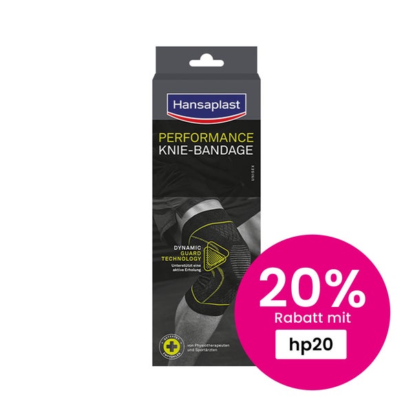 Hansaplast Performance Kniebandage S/M 1 St