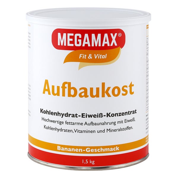 MEGAMAX AUFBAUKOST BANANE 1,5 kg