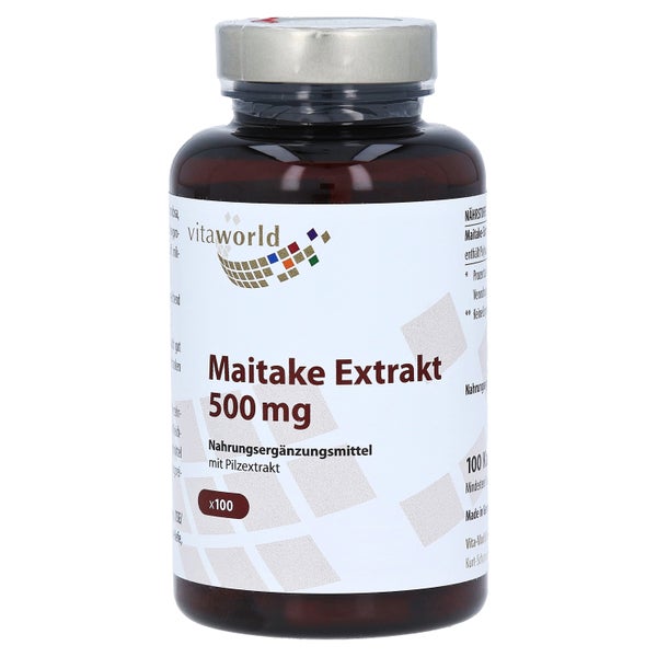 Maitake Extrakt 500 mg Kapseln 100 St