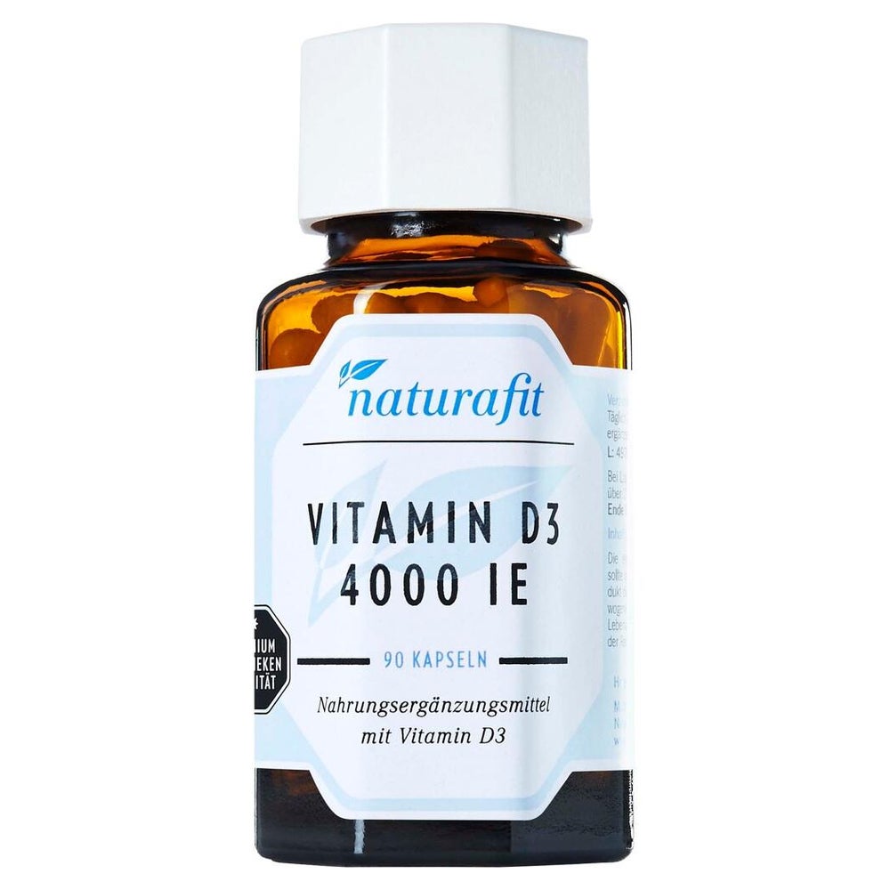 Naturafit Vitamin D3 4.000 I.E. Kapseln 90 St