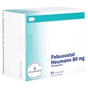 Febuxostat Heumann 80 mg Filmtabletten 84 St