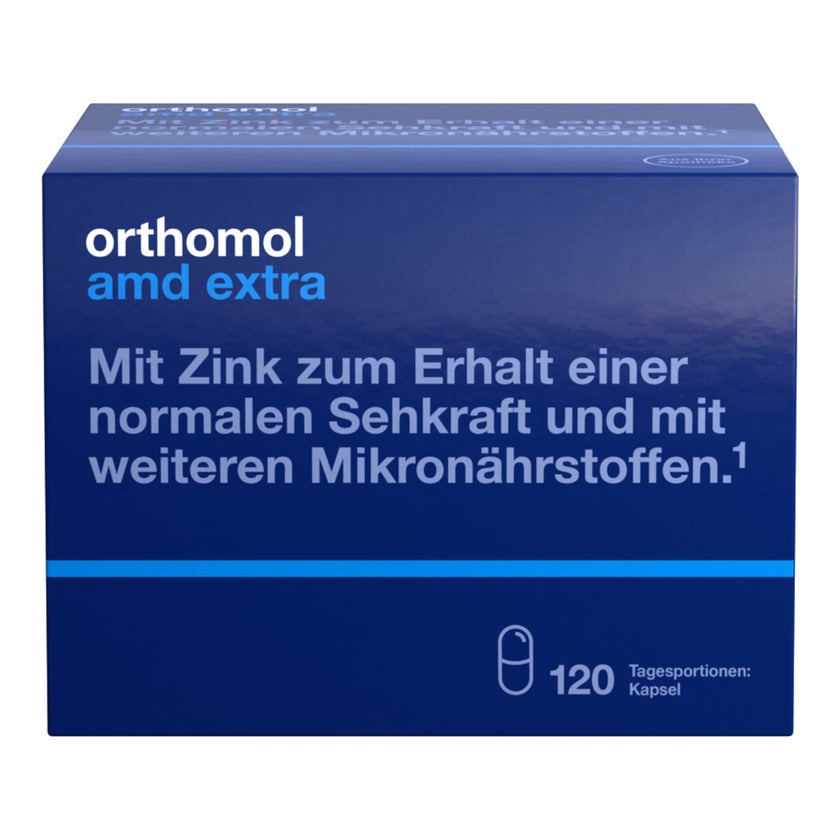 Orthomol AMD extra Kapseln 120 St, 120 St online kaufen | DocMorris