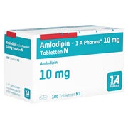 Amlodipin-1a Pharma 10 mg Tabletten N 100 St