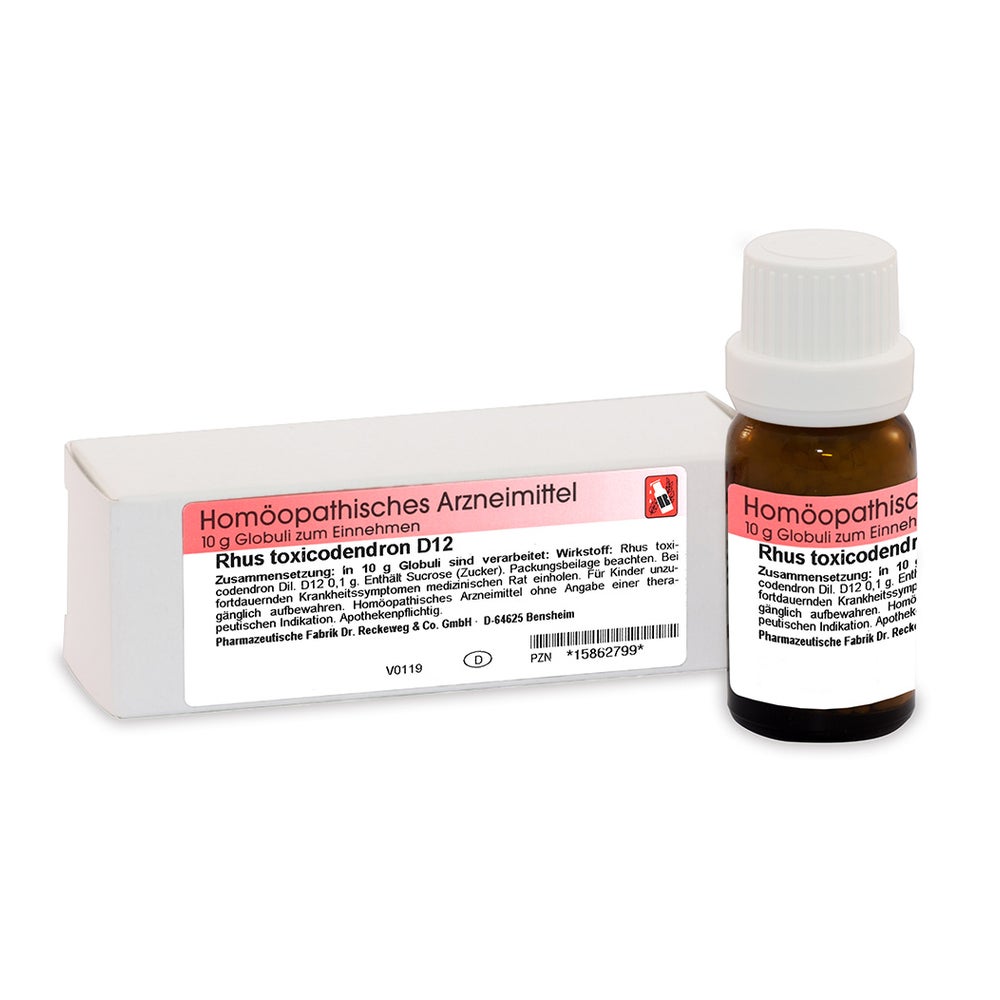 Dr. Reckeweg Rhus Toxicodendron D12 Globuli 10 g