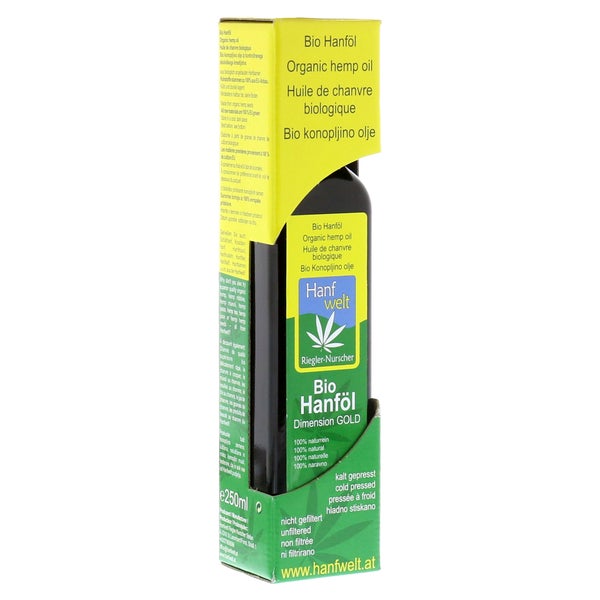 Hanföl Bio Kaltgepresst ungefiltert 250 ml