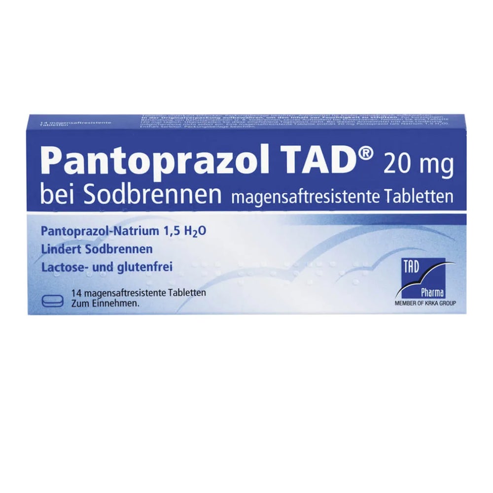 Pantoprazol TAD 20 mg magensaftresistente Tabletten 14 St