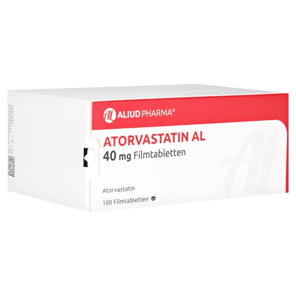 Atorvastatin AL 40 mg Filmtabletten 100 St