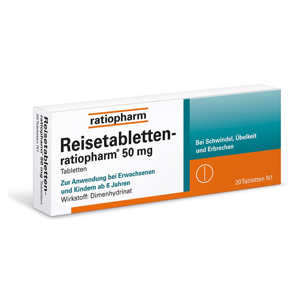 Reisetabletten-ratiopharm® 20 St