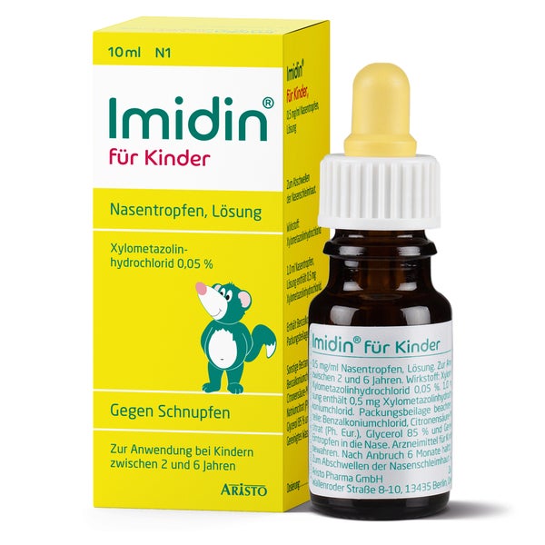 Imidin Lösung 0,05% Kinder Nasentropfen 10 ml