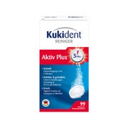 Produktabbildung: Kukident Aktiv Plus Gebissreiniger Tabs 99 St