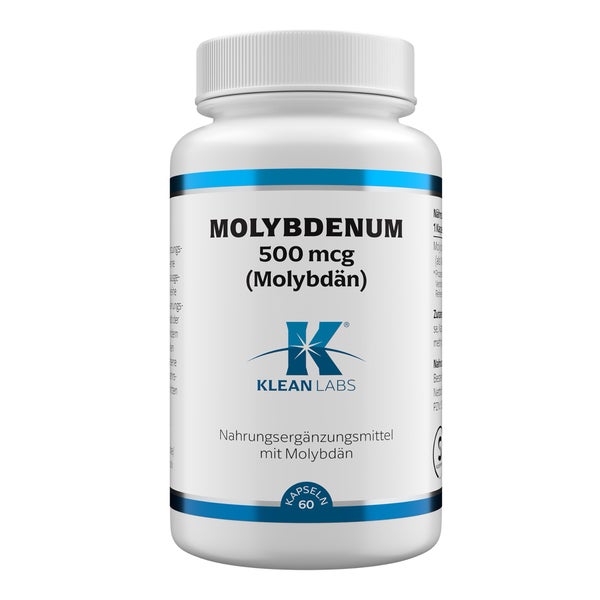 Klean Labs Molybdenum 500 mcg (Molybdän) 60 St