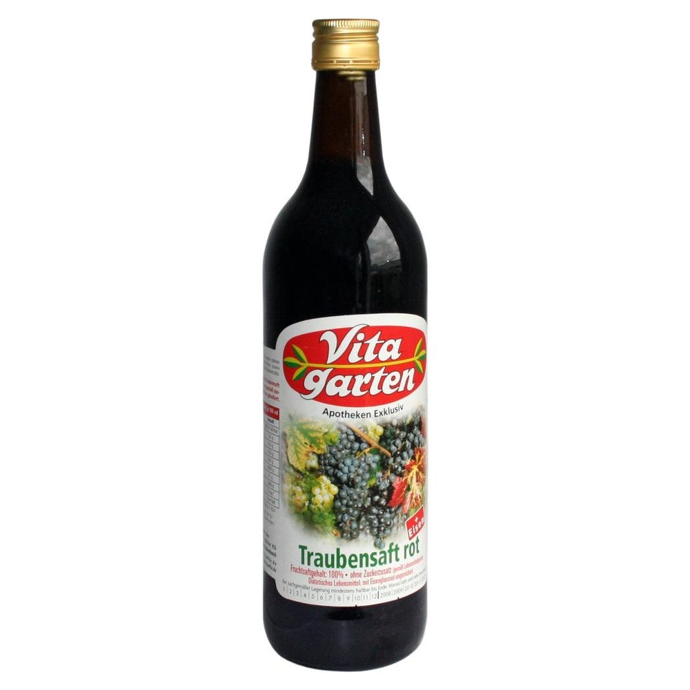Vitagarten Roter Traubensaft 750 ml