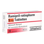 Ramipril-ratiopharm 5 mg Tabletten 20 St