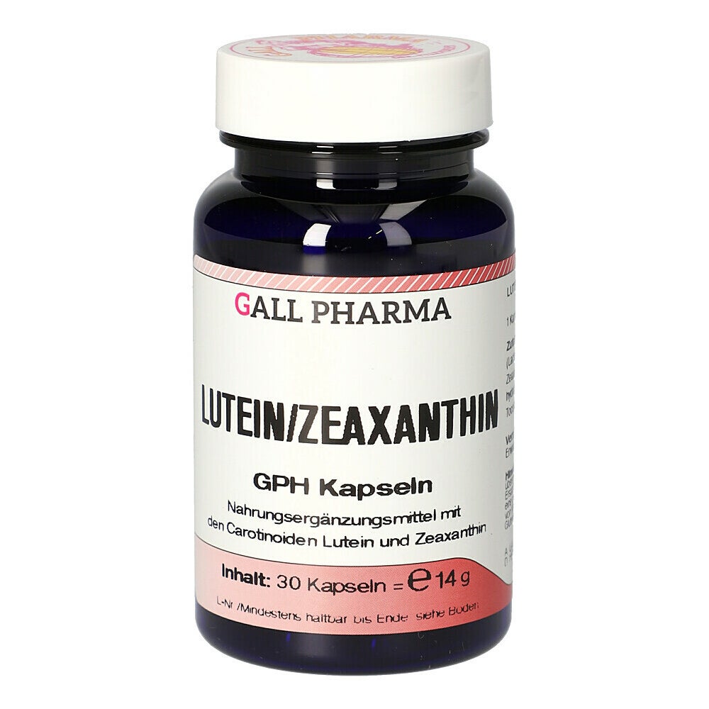 Lutein Zeaxanthin GPH Kapseln 30 St