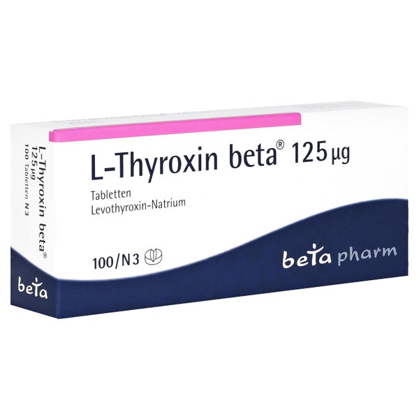 L-thyroxin beta 125 µg Tabletten 100 St