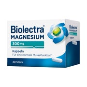 Produktabbildung: Biolectra Magnesium 300 mg Kapseln 40 St