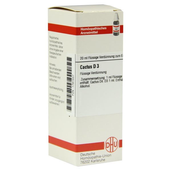 Cactus D 3 Dilution 20 ml
