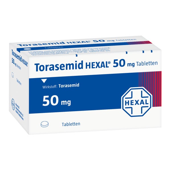 Torasemid Hexal 50 mg Tabletten 100 St