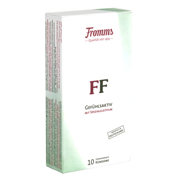 «FF gefühlsaktiv» Kondome 10er Pack – Silikonöl, 52 mm (10 Kondome) 10 St
