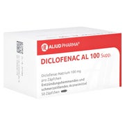 Diclofenac AL 100 Suppositorien 50 St