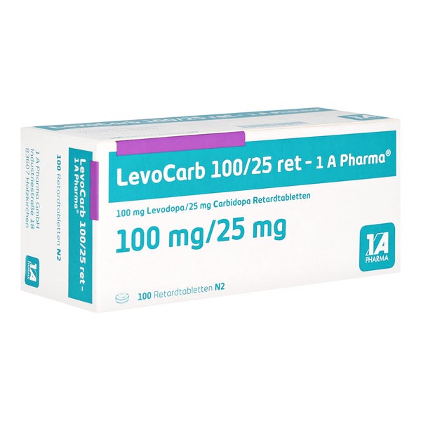 LEVOCARB 100/25 ret-1A Pharma Retardtabletten 100 St